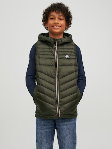 Jack & Jones Junior Γιλέκο 'Hero' σε πράσινο: μπροστά