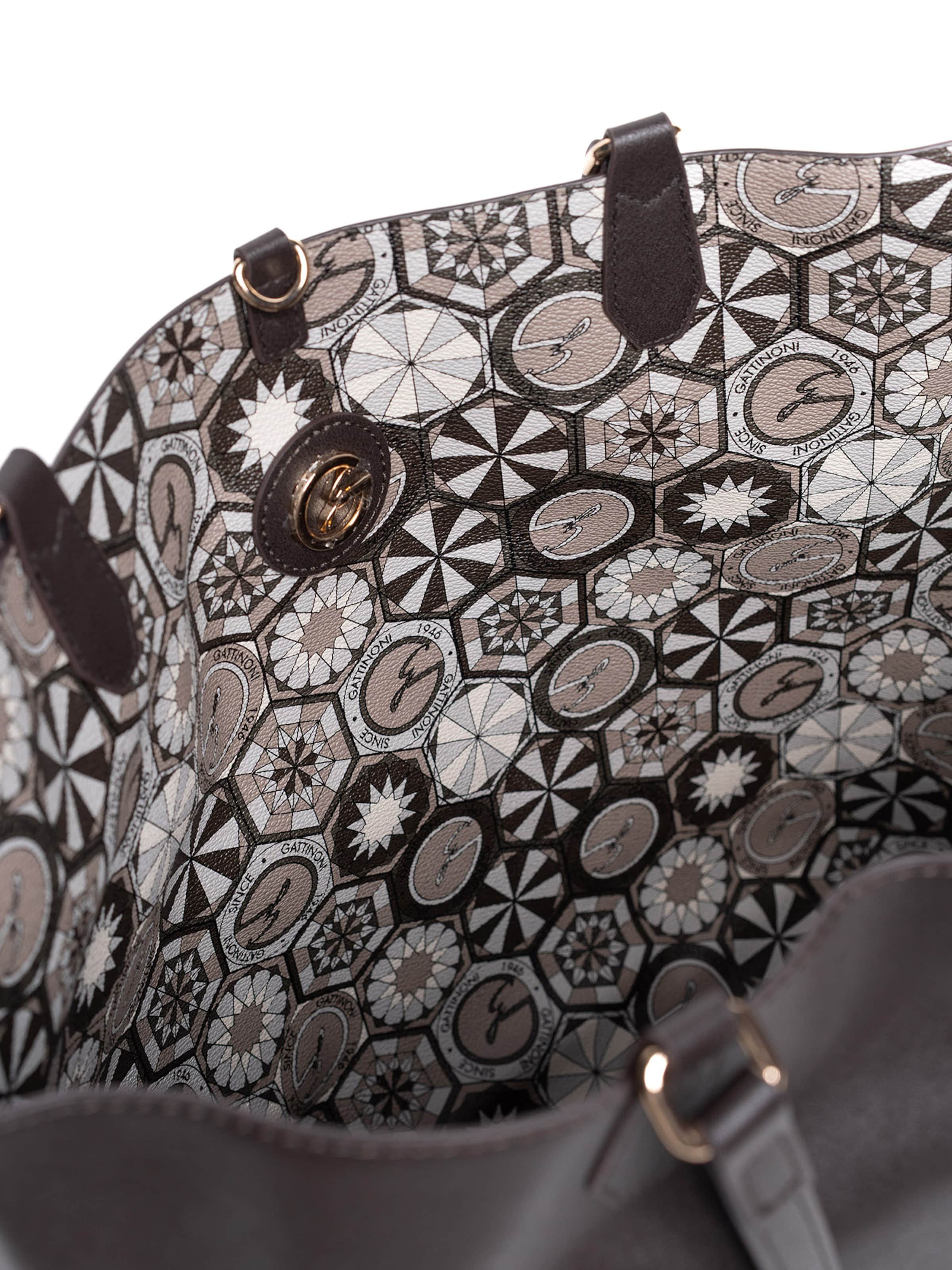 Gattinoni Handtas in Bruin