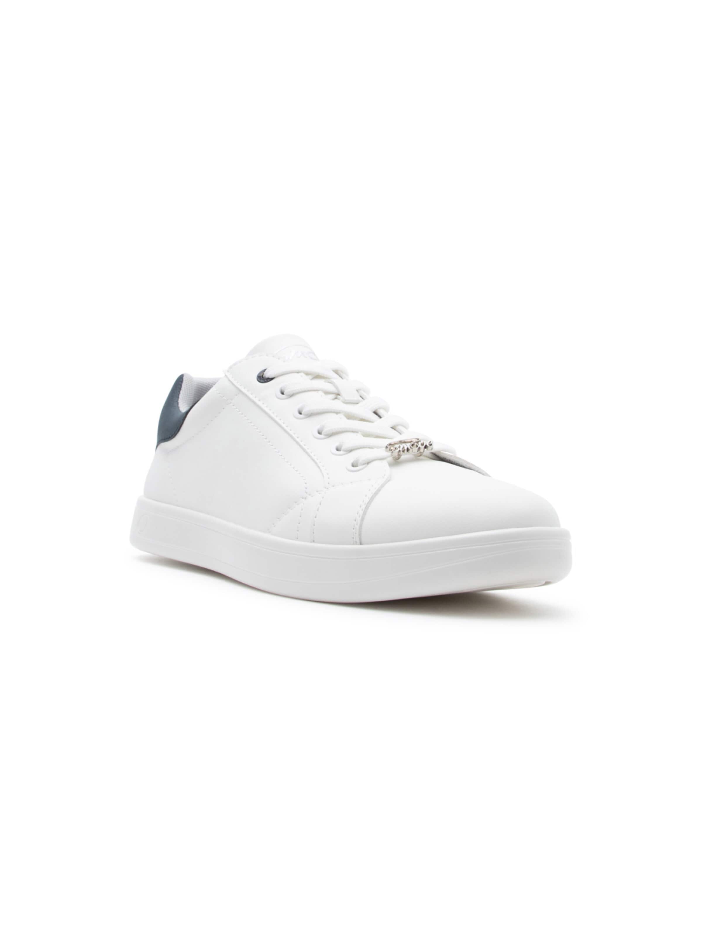 Dancing Queens Sneaker low 'SMOVE Accent Dance Sneaker Navyblau für Männer'‌‌‌‌‌ in Weiß: Vorderseite