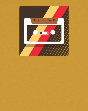 watabout.kids Shirt 'Kassette' in Yellow