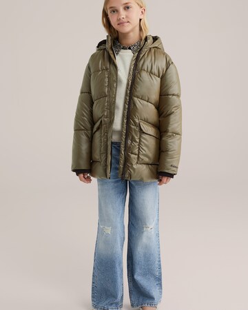 Veste mi-saison WE Fashion en vert