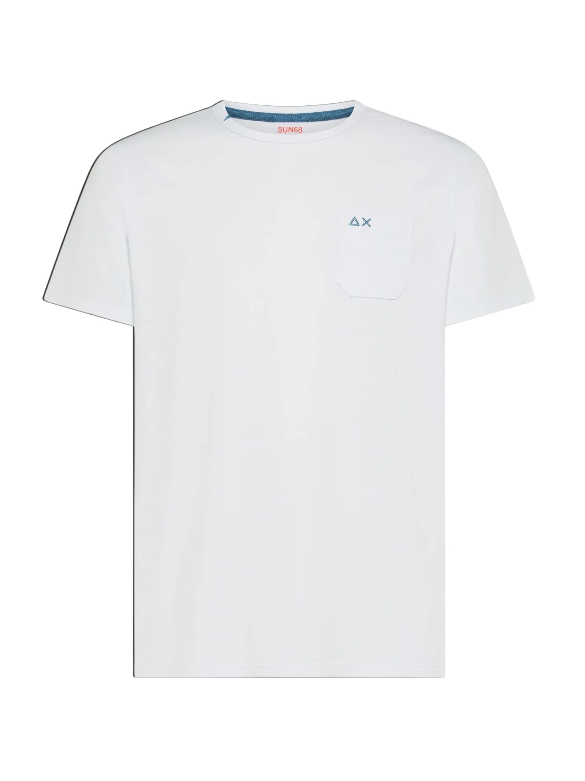 SUN68 Bluser & t-shirts 'T36101' i hvid: forside
