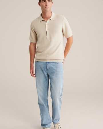 WE Fashion Свитер в Бежевый