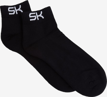SPORTKIND Sports socks 'Short Tennis Socks' in Black: front