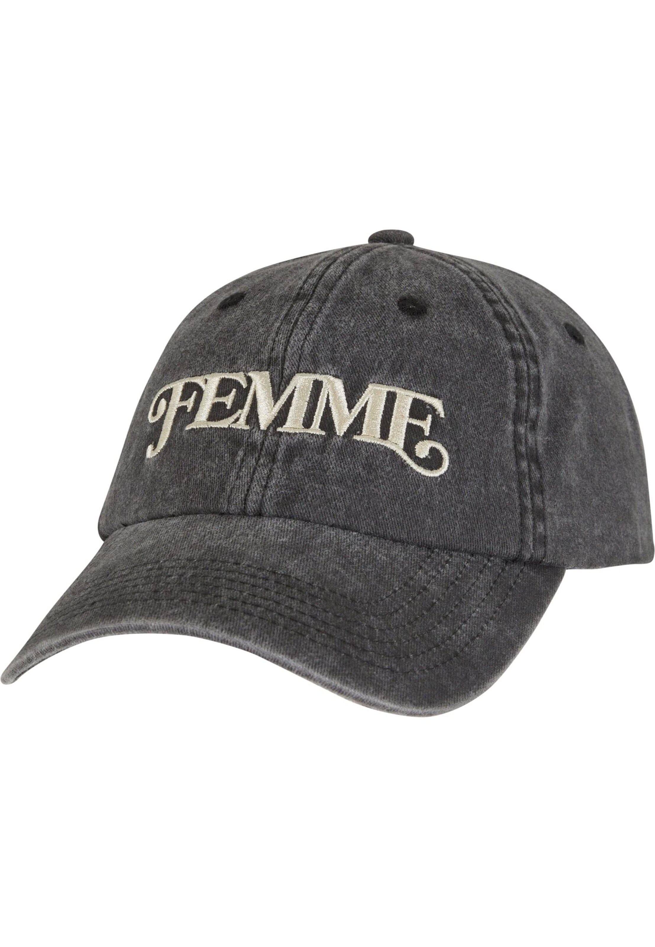 Pica Pica Cap 'Femme' in Black