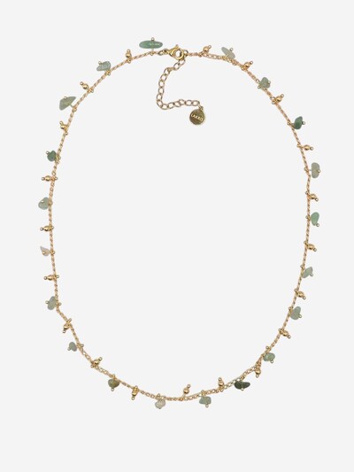 Lakris Jewelry Kæde 'LIVIA' i 45 - 50 cm i grøn, Produktvisning