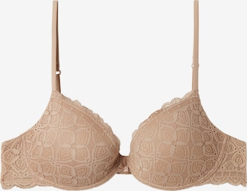 INTIMISSIMI Push-up Bra in Beige: front