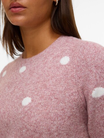 VERO MODA Sweater 'VMDoffy' in Pink
