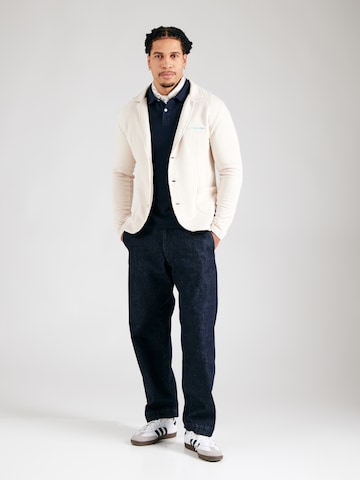 Key Largo Slim Fit Sakko 'BOMBAY' in Beige