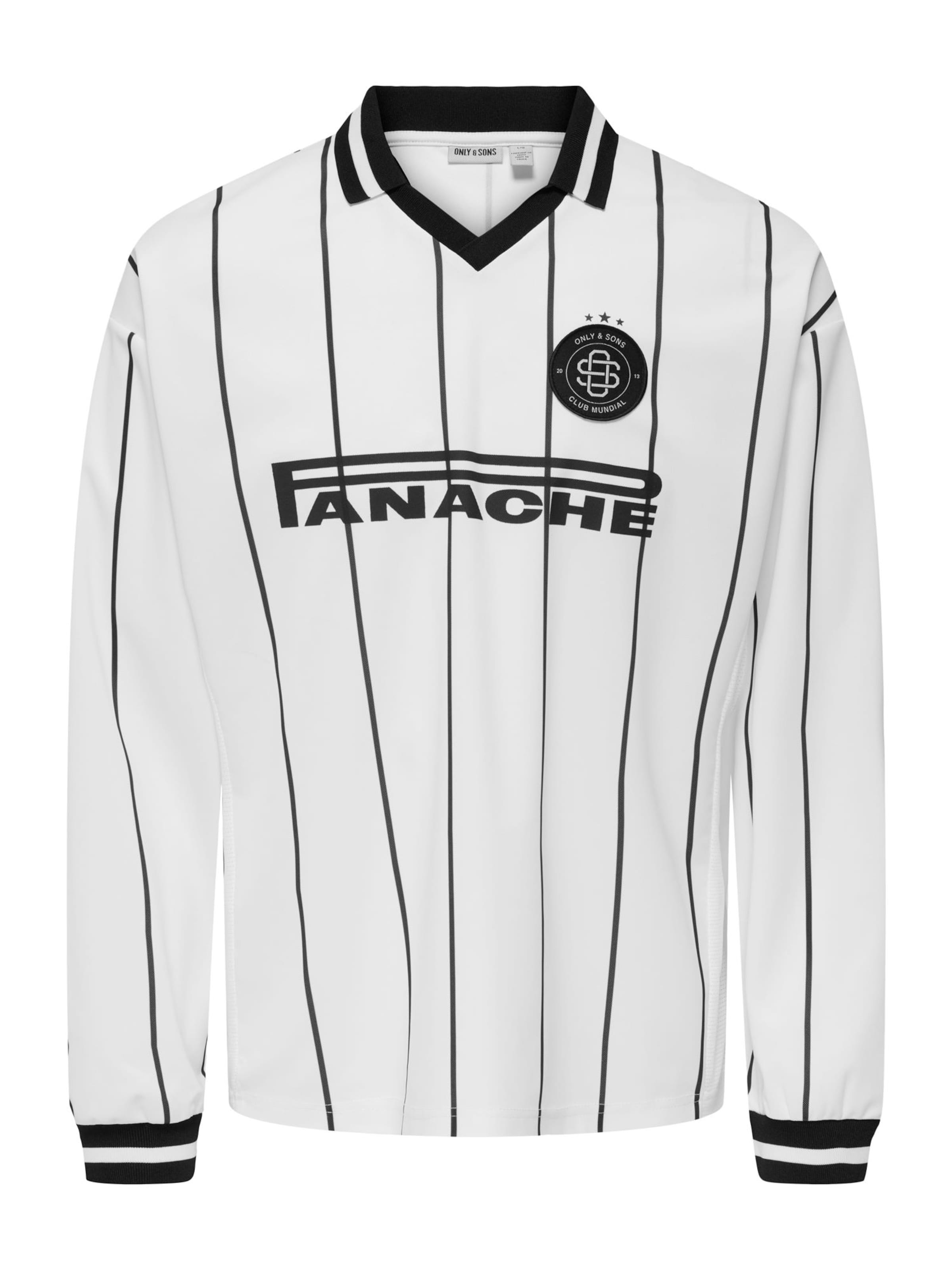 Only & Sons Футболка 'ONSZIDAN' в Черный / Белый, Обзор товара