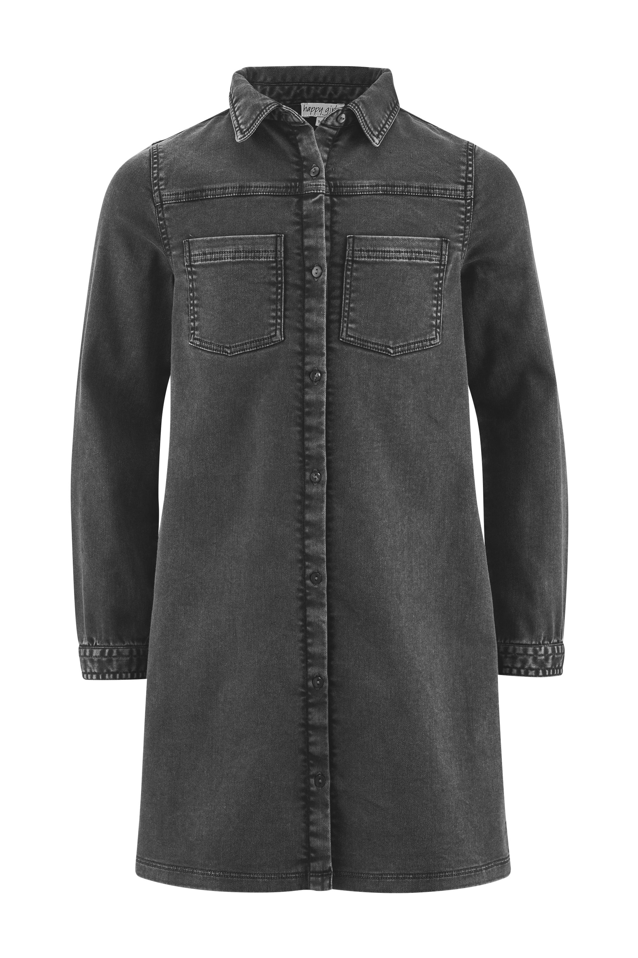 happy girls - Vestido en gris: frente