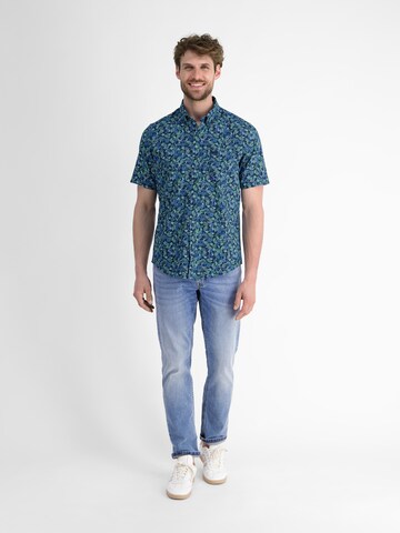 LERROS Regular fit Button Up Shirt in Blue