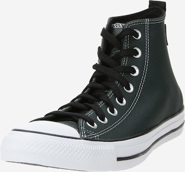 Converse noire haute shop femme pas cher