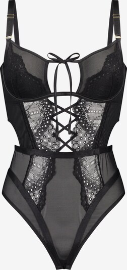 Hunkemöller Body 'Myria' en noir, Vue avec produit