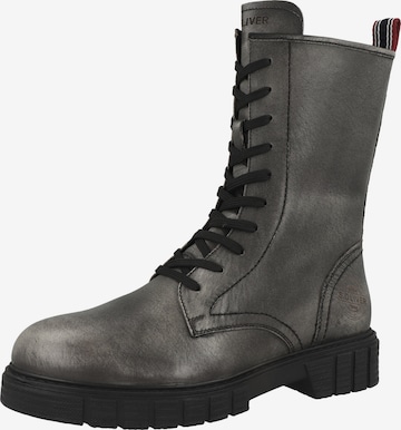Bottines à lacets s.Oliver en gris : devant