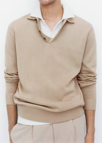 MANGO MAN Sweater 'Torito' in Grey