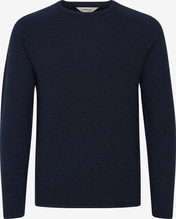 11 Project Sweater 'Baldwin' in Blue: front