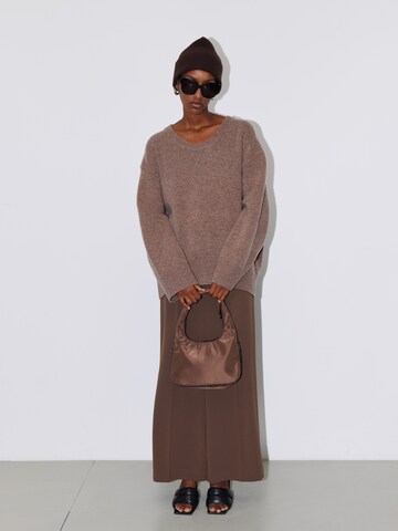 LeGer by Lena Gercke Oversized Sweater 'Ilse' in Brown
