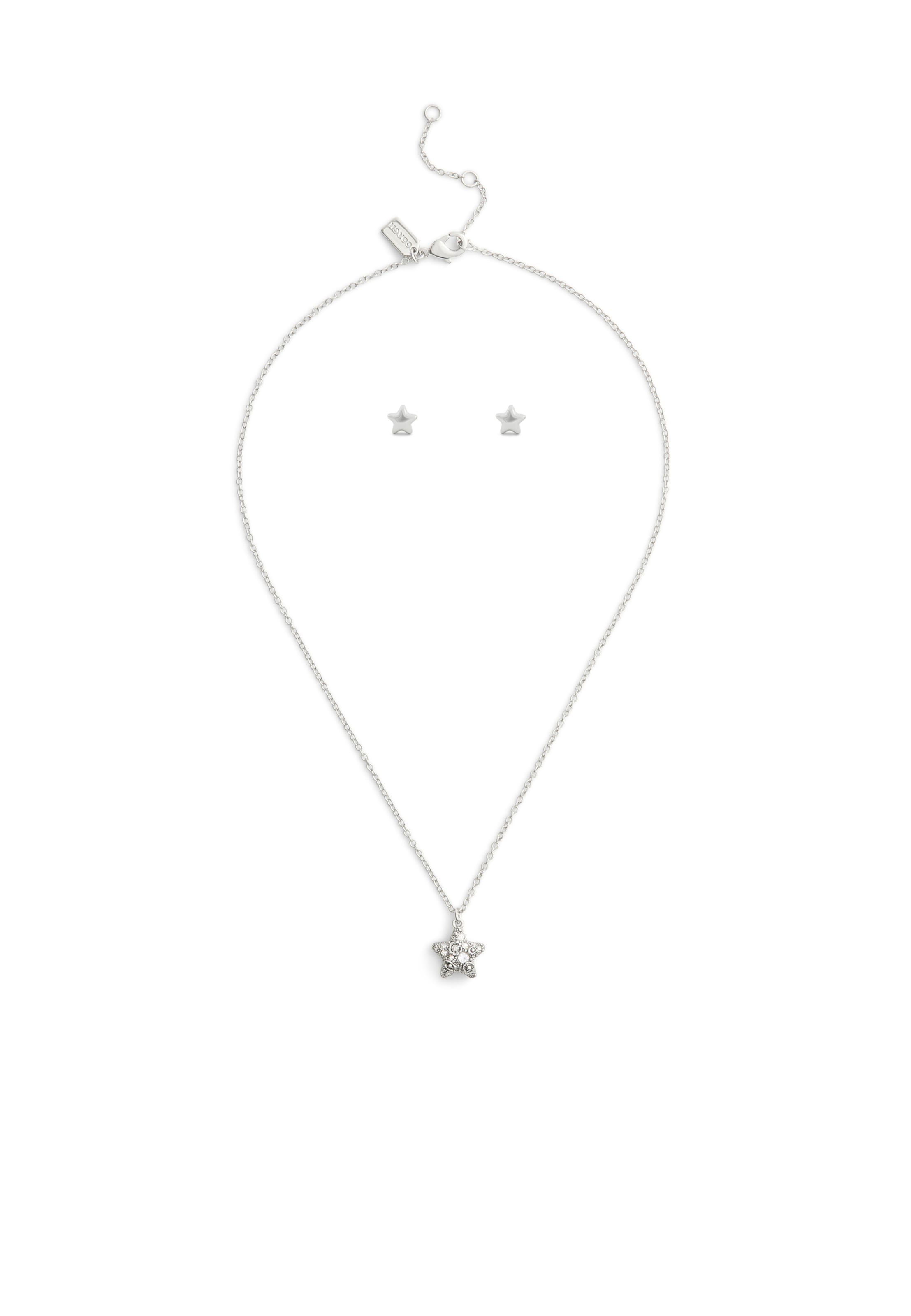 Set di gioielli di COACH in argento: frontale