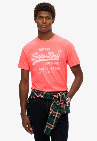 Superdry Shirt in Orange: front