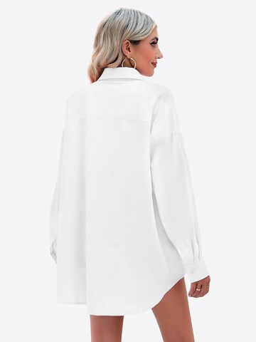 Imily Bela Bluse in Weiß: Rückseite