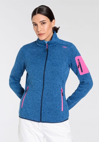 CMP Zip-Up Hoodie in Blue: front