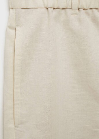MANGO MAN Regular Pants 'Cabrera' in White