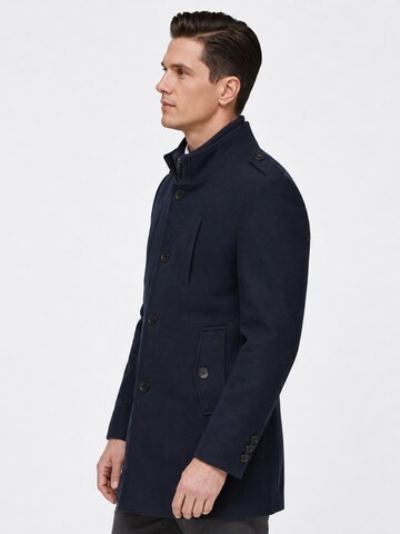 ALLTHEMEN Winter Coat 'Winterruhe' in Blue
