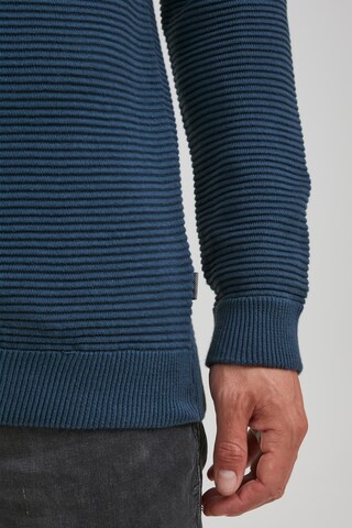 !Solid Strickpullover 'Nicholas' in Blau