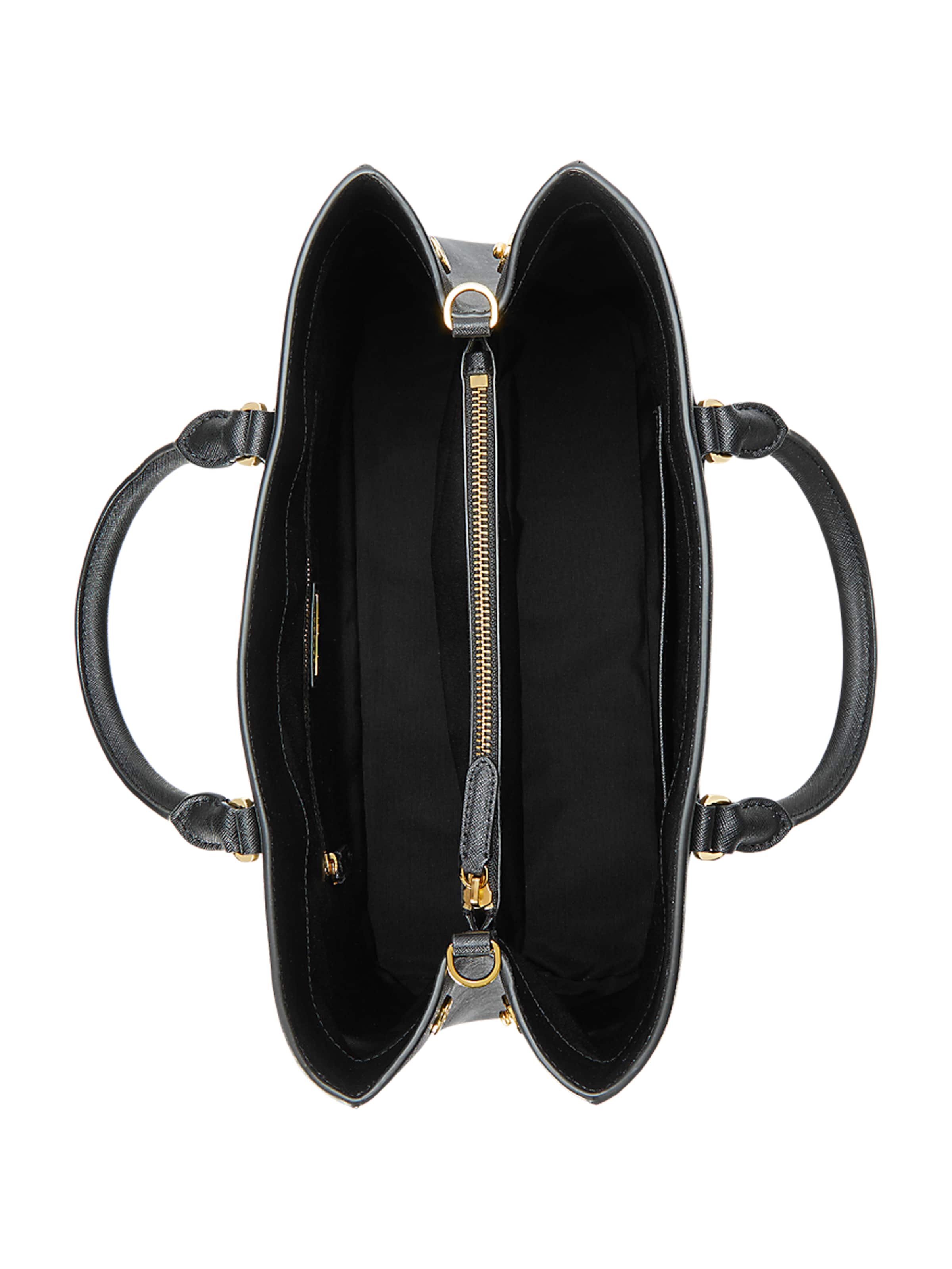 Lauren Ralph Lauren Дамска чанта 'Hanna' в черно