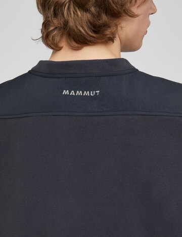 MAMMUT Athletic Sweater in Black