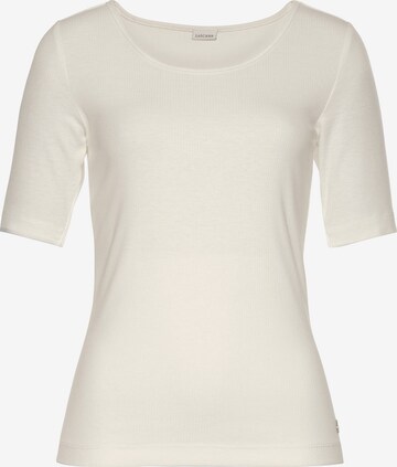 LASCANA - Camiseta para dormir en beige: frente