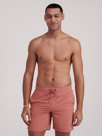 Shorts de bain Shiwi en rose : devant