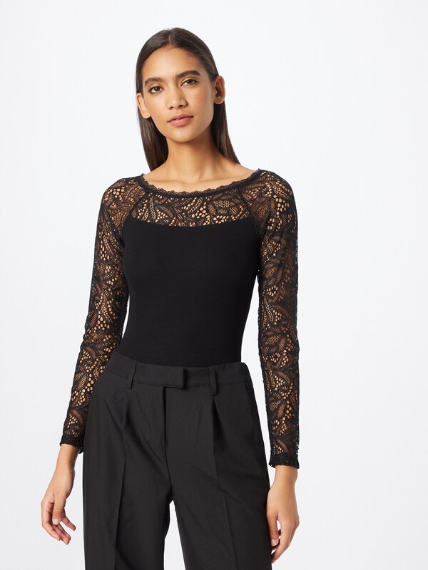 ABOUT YOU Shirt 'Samira' in Black