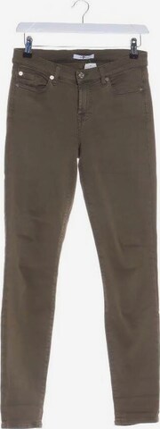7 for all mankind Jeans in 27 in Brown: front