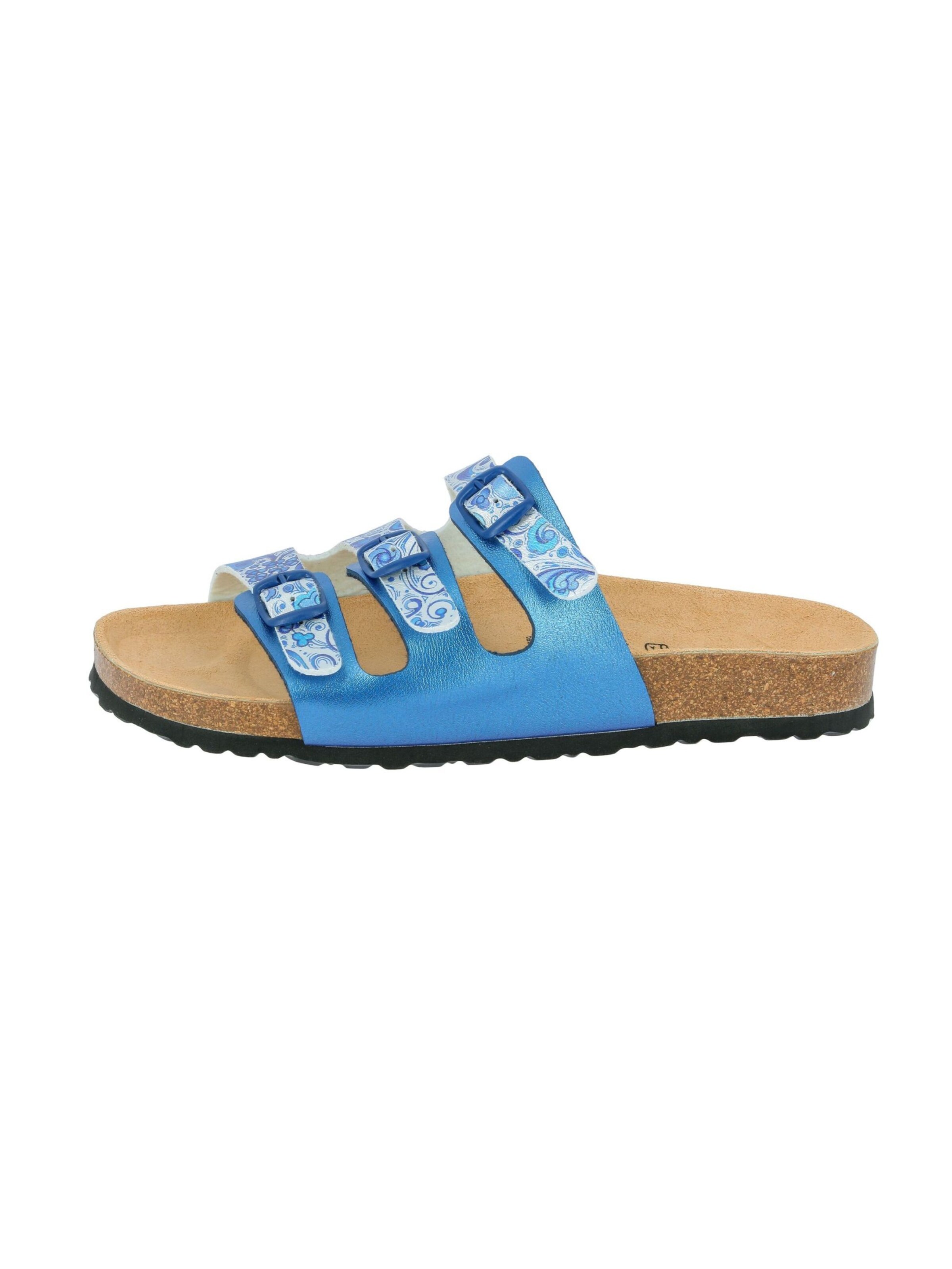 LICO Mule 'Bioline Flower' in Blue