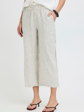 b.young Свободный крой Штаны 'BYFALAKKA' в Серый: спереди