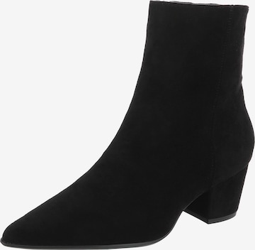 Ital-Design Stiefelette in Schwarz: Vorderseite