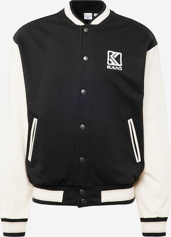 Karl Kani Between-Season Jacket in Black: front