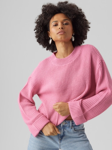 VERO MODA Sweater 'SAYLA' in Pink