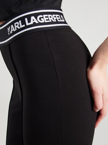 juoda Karl Lagerfeld Siauras Tamprės