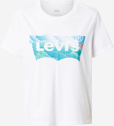 LEVI'S Tričko - tyrkysová / bílá, Produkt
