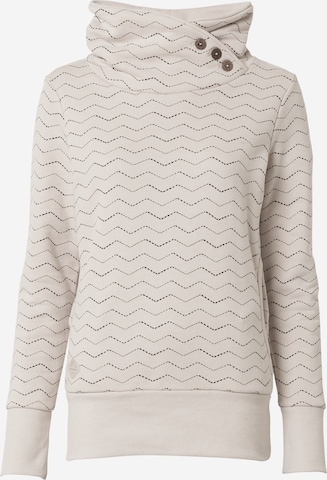 Ragwear Sweatshirt in Beige: front