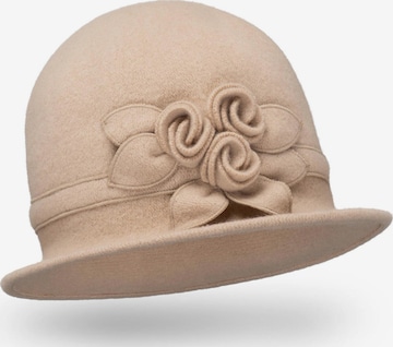 Chapeaux '7077' Vivisence en beige : devant