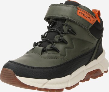GEOX Boots 'FLEXYPER' in Green: front
