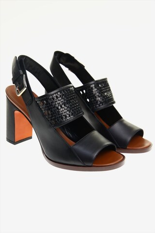 Stephane Kélian Sandals & High-Heeled Sandals in 38 in Black: front