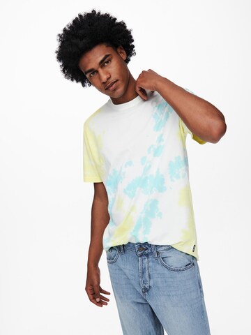 Only & Sons T-Shirt 'LOU' in Weiß
