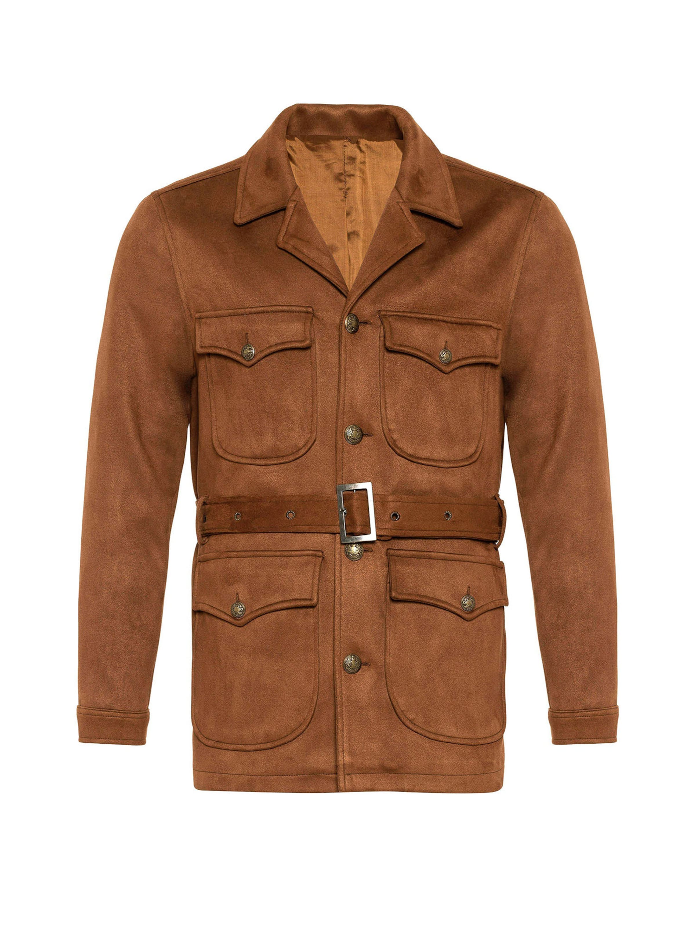 Giacca di mezza stagione di Antioch in marrone: frontale