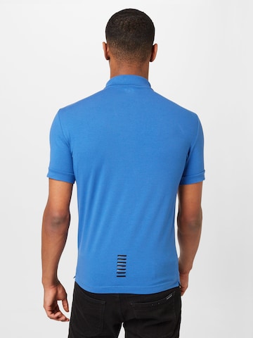 EA7 Emporio Armani Poloshirt in Blau