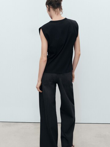 MANGO T-shirt 'VIRI' i svart